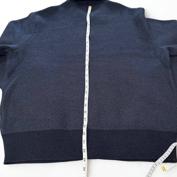 Slate & Stone Navy Knit Button Cardigan XL Grandpacore Academia Minimalist NWT - Picture 5 of 8